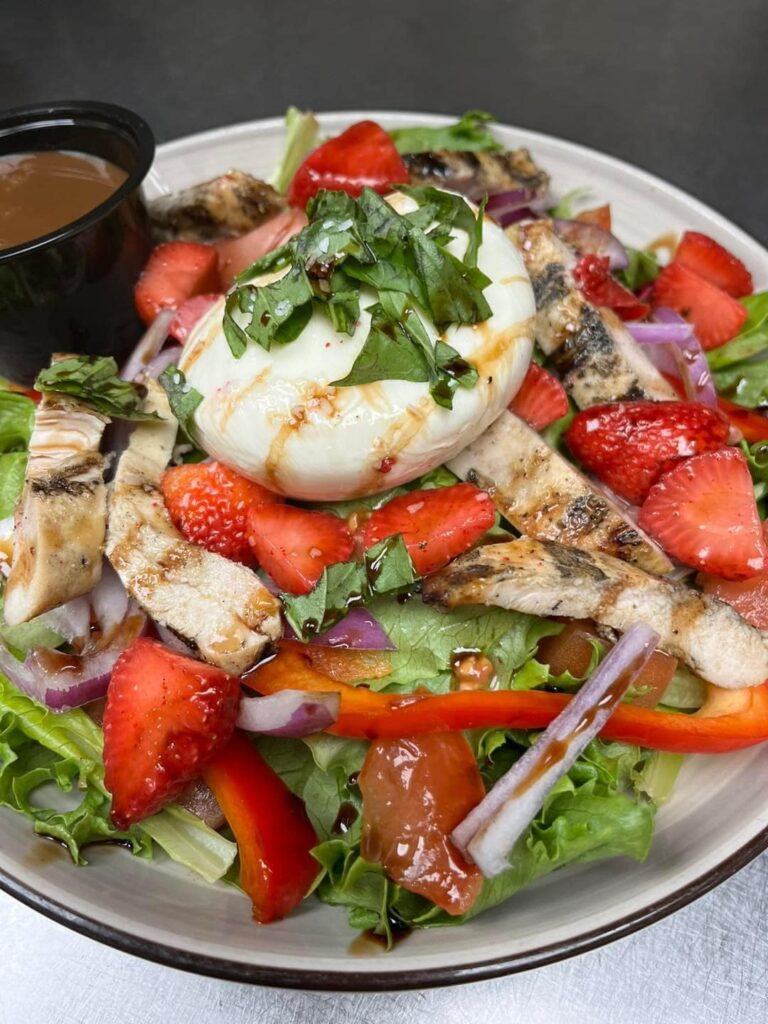 Strawberry Caprese Salad